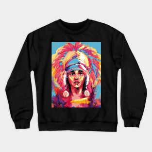 Indian Portrait Crewneck Sweatshirt